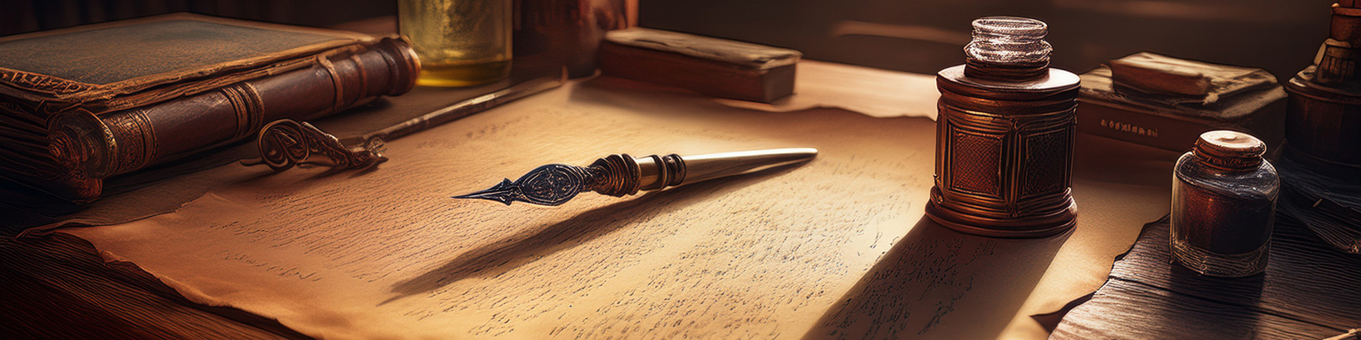 banner for "Something to Write Home About"