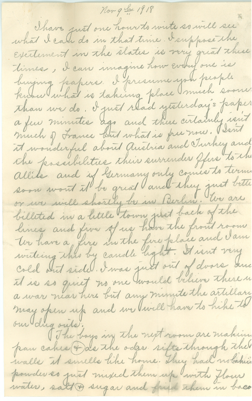 Arthur S. Beverly to Edward Page 1