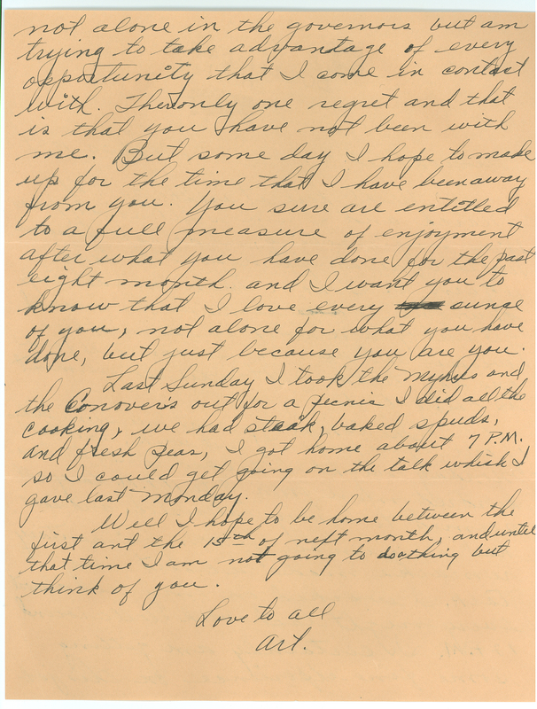 Arthur Nielsen letter page 2