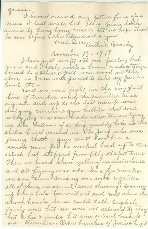 Arthur S. Beverly to Edward Page 2