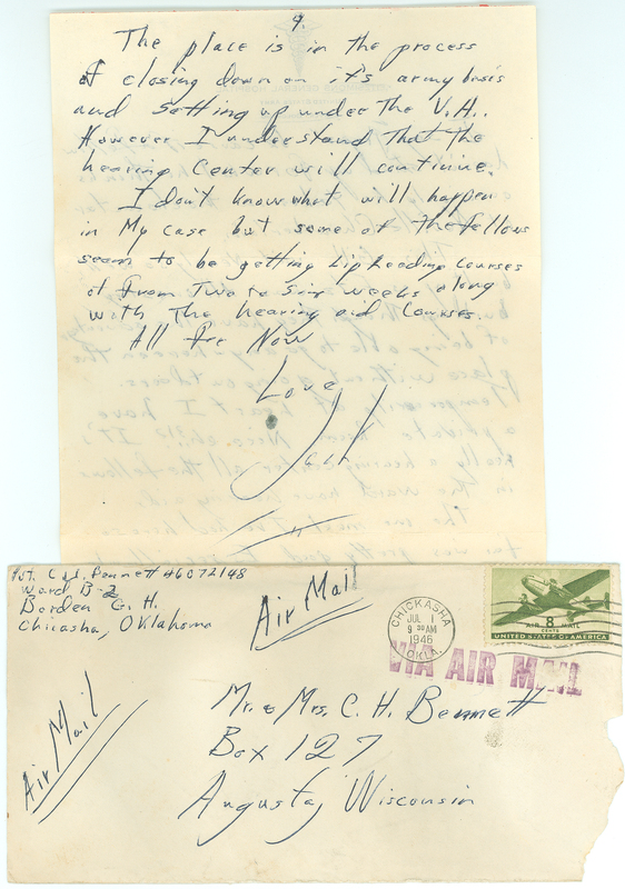 page 4 and envelope